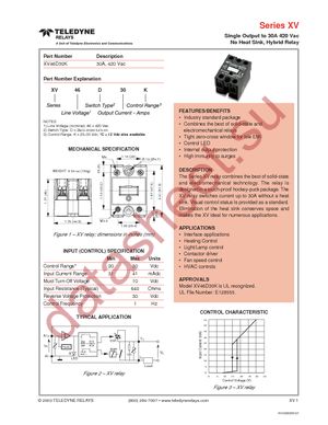 XV46D30K datasheet  